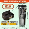 Fashionable Style Custom 30oz Tumbler with Custom Design and Colorcapacity: