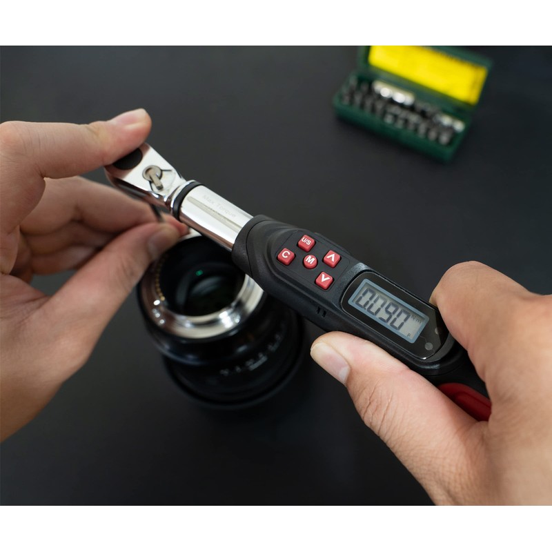 Tapha Tools Bit-Head Mini Digital Torque Wrench 1/4" Drive Adaptor,