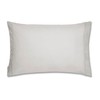 Bianca Plain Dyed Silver Pillowcase 65x65cm (2)