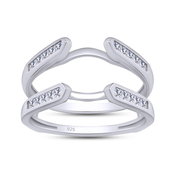 SAVEARTH DIAMONDS 0.46 Carat Princess Cut Lab Created Moissanite Diamond