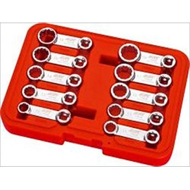 JTC 10PCS Box End Claw Foot Wrench Set Extension Extension 3/8 Socket JTC7828