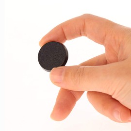 Evemodel 25 mm Slot Round Plastic Model Base for Table War Game MB-100 (25 mm) Pack of 100