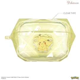 Gourmandise POKE-827A Soft Case Compatible with Pokemon AirPods Pro (2nd Generation), AirPods Pro