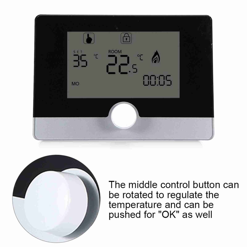Programmable Thermostat Temperature Controller for Wall hung Boiler Heating System