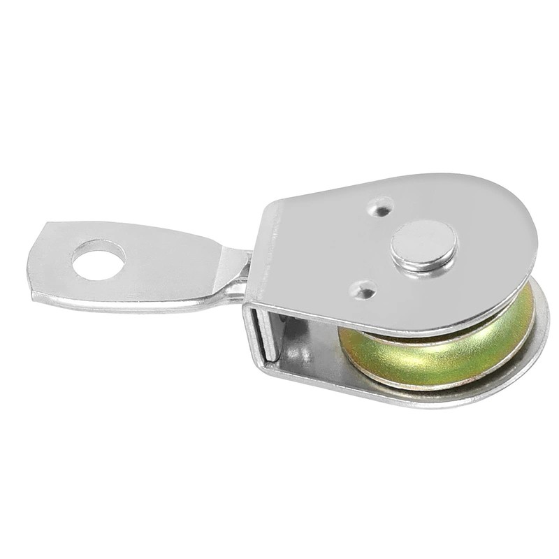 SENJEOK 6 Pack 4 Inch Single Pulley Block, Solid Iron