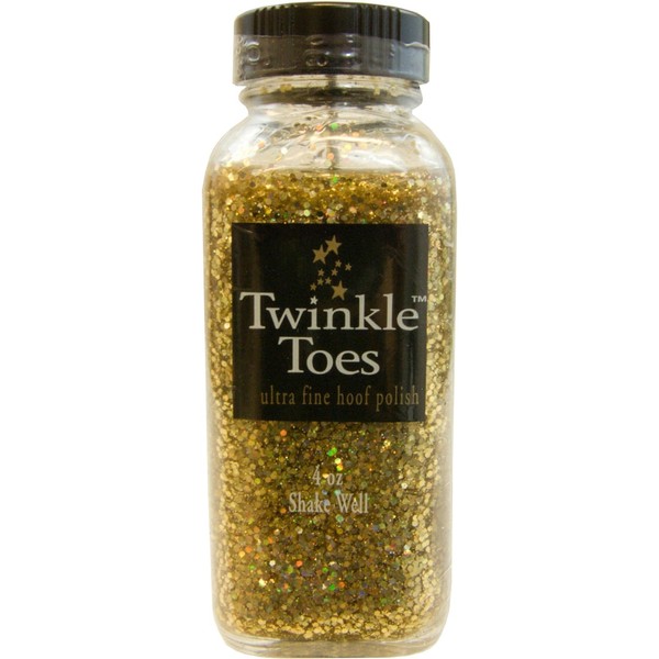 Twinkle Toes Glitter Hoof Polish 4oz 1 Color with Glitter