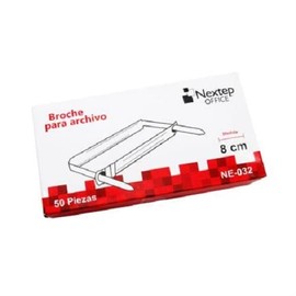 BROCHE NEXTEP # 8 CM. C/50 PIEZAS
