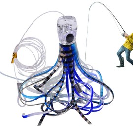 Trolling Lures | Saltwater Fish Bait Trout Lures - Swimbait Fishing Gear for Angler Dad Men Enthusiasts Kayak Surf Bass Catfish Sea Freshwater Fly Night Crappie Trout