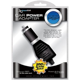 PSP Car Power Adapter Black