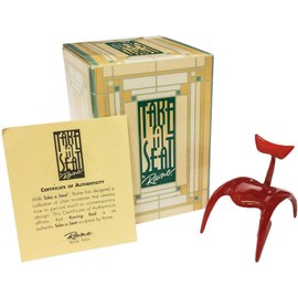 Take a Seat Racing Red Chair Resin Mint in Box