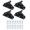 X AUTOHAUX Pack of 4 Car Gas Spring Mounting Bracket