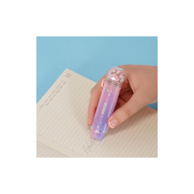 Legami - Retractable Eraser - Meow Eraser for Pencils and