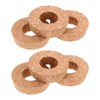 Toddmomy 6pcs Cork Lids for Glass Planter Canning Jar Lids