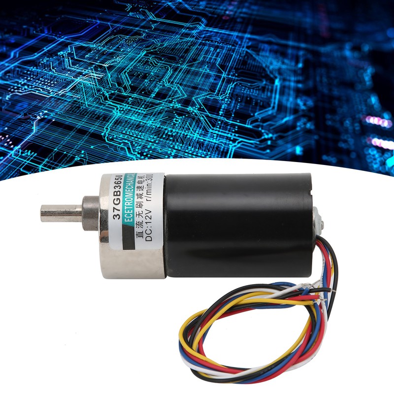 Brushless Speed Reducer Motor Mini DC24V CW/CCW Quiet for Micro