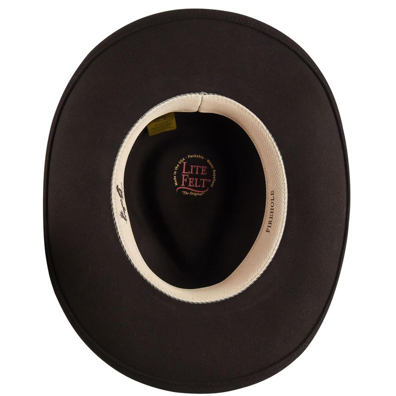 Bailey Western Men's Firehole, Beaver, Small