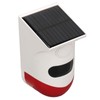 Solar Strobe Light Alarm Waterproof Waterproof Anti Theft Outdoor Motion