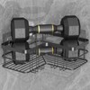 Yazoni Shower Shelf No Drilling Pack of 2 - Shower