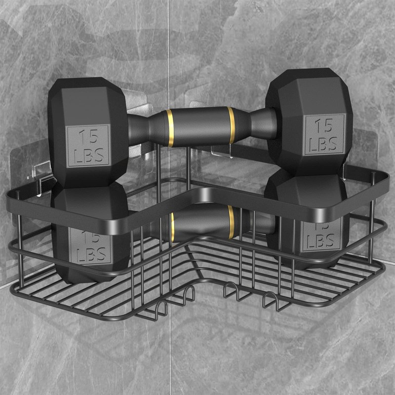 Yazoni Shower Shelf No Drilling Pack of 2 - Shower
