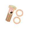 Motoforti Universal Banjo Bolt, Bolt with Banjo Shape, M14x1.5mm, Durable,