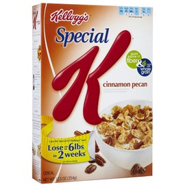 Special K Breakfast Cereal Cinnamon and Pecan, 11.8 oz