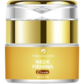 ParaFaciem Neck Firming Cream, Anti Aging Moisturizer, Anti Wrinkle Cream, Double Chin Reducer, Skin Tightening and Crepe Skin Repair Cream