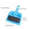 Mini Dustpan Brush Set Plastic Portable Brush Cleaning Dustpan For