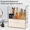 PLINJOY Makeup Storage Organizer Box Large Cosmetic Display Cases Dustproof