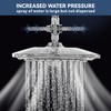 ELLO&ALLO Rain Shower Head with Handheld Spray, Rainfall Shower Head