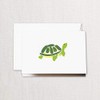 Crane & Co. Brushstroke Turtle Note- Pack of 10 Cards