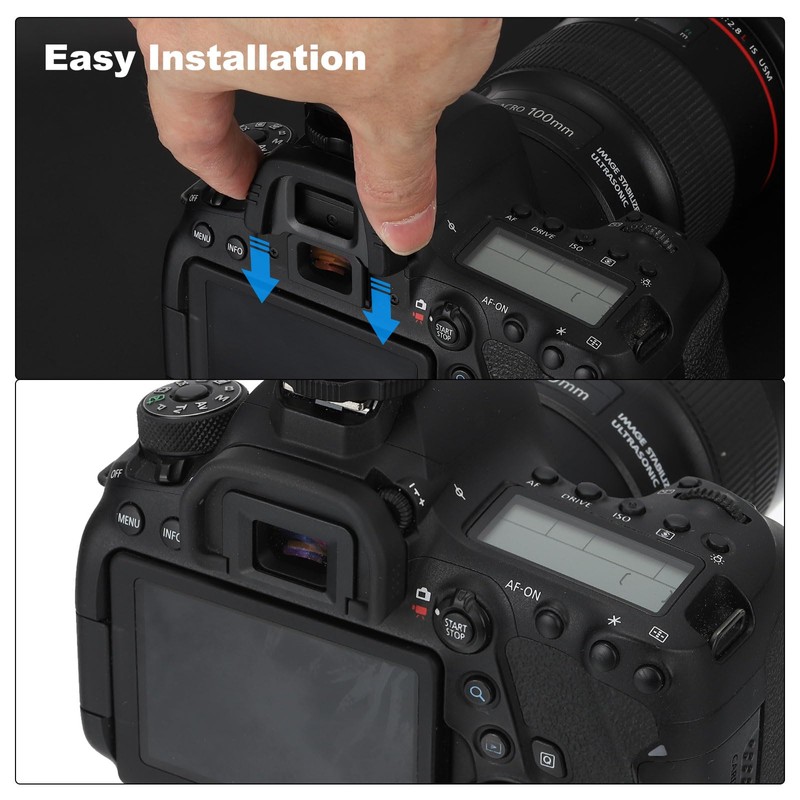 PATIKIL DK-20 Viewfinder Eyepiece Eyecup, 2 Pack Camera Eyecup Eye