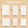 6pcs Wood Burning Stencils, Reusable Symbol Pattern Stencils Runes Stencil