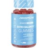 Novomins Estro Gummies - Alternative to Estrogen for Women - Hormonal Balance & Healthy Bones - with Vitamin D, B6, B12, Maca & Kale Extract, Inulin - 60 Vegan Gummies