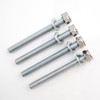 BAUQOO Threaded Rods M10 Certified Galvanised Steel 8.8 with High
