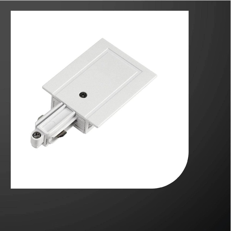 SLV 143231 Feeder for single phase HV-busbar, mounted version white,