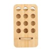 Essential Oil Rack Bamboo 12 Holes Essential Oil Bottle Display