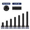 MewuDecor 1/4-20 x 4 Flat Head Socket Head Screw Furniture
