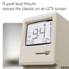 Bellatte Maclock Retro Pixel Alarm Clock, 1984 Computer Style Desk