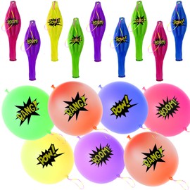 12pack POW ! " Punch Balloons, punch balloons for kids, punching balloons, punching balloons for kids