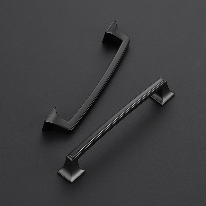 Ravinte 10 Pack Kitchen Cabinet Handles Drawer Pulls Matte Black