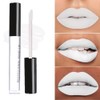 Lápiz Labial Blanco Halloween, Pintalabios Mate Líquido Pigmentado