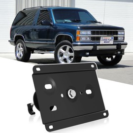 New No Drill Front Bumper License Plate Mount Bracket Holder Compatible with Chevy Blazer 2019-2024 Front Grille License Plate Frames Front License Plate Mounting Kit Car Tag Accessories