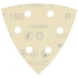 Makita A-53621 Magic Sanding Paper #180, 3.8 x 3.8 inches (96 x 96 mm), Triangle (10 Sheets)