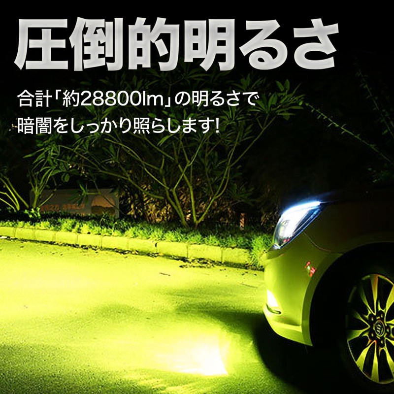 Meliore LED Fog Light Fog Light 12V 24V Green Apple