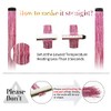 Clip in Hair Tinsel for Kids, Glitter Fairy Hair Extensions