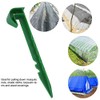Wifehelper 10Pcs Ground Garden Weed Barrier Fabric Shading Net Stake