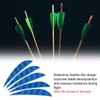 PATIKIL Shield Cut Vanes, 20 Pack 3 Inch Arrow Fletch