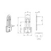 Mprofi MT® Set of 4 Bed Connectors - Bed Fitting