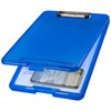 helit H2532030 Clipboard DIN A4 the Clip Blue Translucent Clipboard