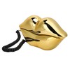 Electroplating Golden Lip Shape Telephone with Telephone Line for Home