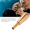 Trumpet Mouthpiece 3C Metal Material Long Lasting Luster Thicker Heavier